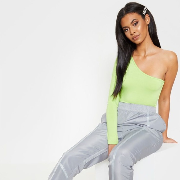 PrettyLittleThing Tops - PrettyLitteThing One Shoulder Bodysuit
